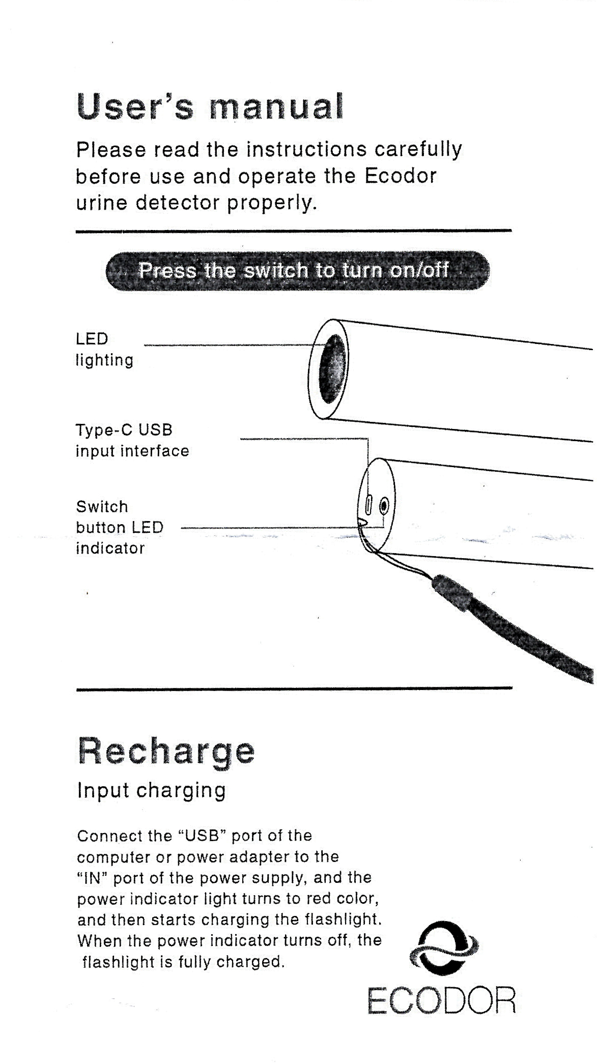 Ecodor Actiepakket – UF2000 4Pets + Geur- en vlekverwijderaar + EcoLight (oplaadbare) urine detector - Afbeelding 13